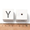 Wood European Beads WOOD-I014-02Y-3