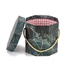 Valentine's Day Marble Texture Pattern Paper Gift Boxes CON-C005-02C-02-2