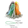 100Pcs Polyester Cord Mobile Straps MOBA-FS0001-02D-4