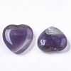 Natural Amethyst Heart Love Stone G-R461-06F-1