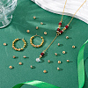 50Pcs 316 Surgical Stainless Steel Rhinestone Spacer Beads STAS-UN0063-78-2
