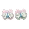 Luminous Opaque Resin & Rhinestone & Polymer Clay Beads RE-CBA1913-02J-2