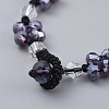 Handmade Glass Beads Bracelets BJEW-JB04673-02-3