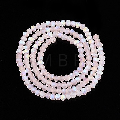 Transparent Glass Beads Strands EGLA-A044-T2mm-MB22-1