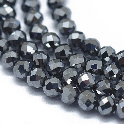 Terahertz Stone Beads Strands G-D0013-77A-1