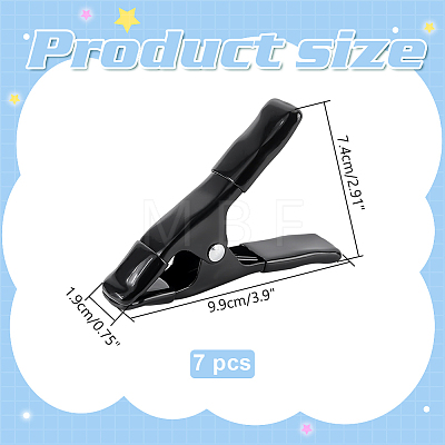 High-carbon Steel Wedding Dress Clips AJEW-WH0481-428EB-1