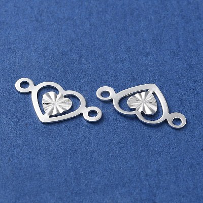 Brass Filigree Connector Charms KK-F880-02S-02-1