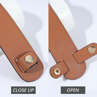 Imitation Leather Bag Strap Covers DIY-CL0001-73C-1