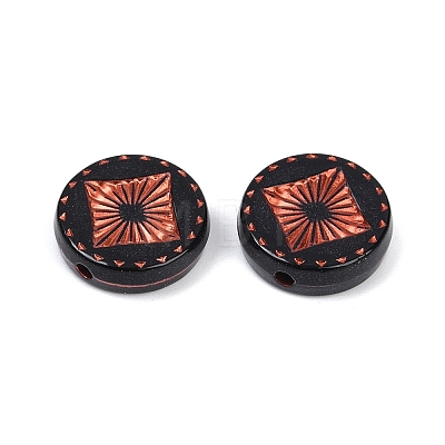 Opauqe Acrylic Beads X1-OACR-P029-02A-01-1