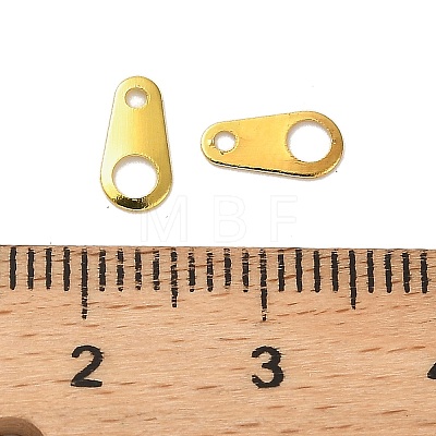 Brass Chain Extender Connectors KK-R211-11G-1