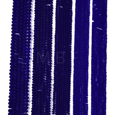 Transparent Glass Beads Strands LS-EGLA-A044-T6mm-MD06-1