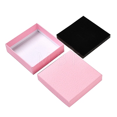 Square Cardboard Necklace Box X1-CBOX-Q038-02D-1