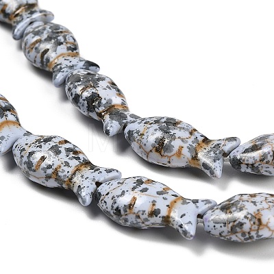 Synthetic Turquoise Beads Strands TURQ-F019-01C-1
