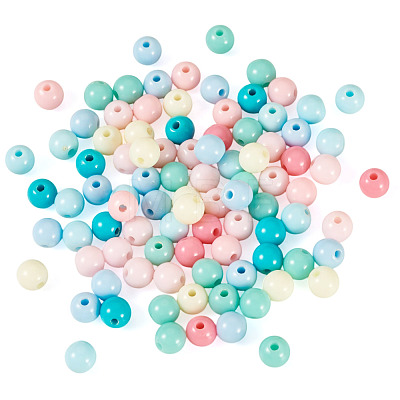 10G Opaque Acrylic Beads SACR-TADJ0001-03F-1