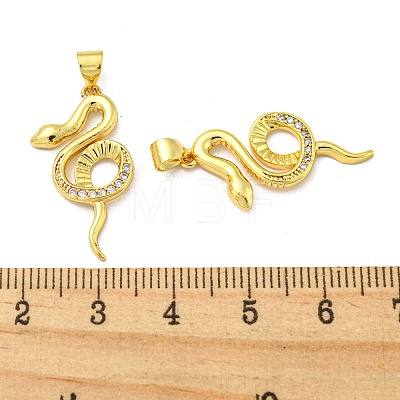 Real 18K Gold Plated Brass Pendants KK-L209-019G-1