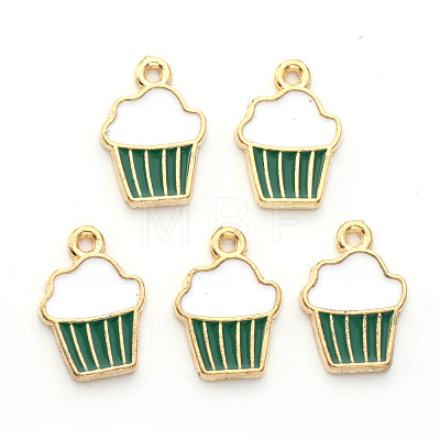 Alloy Enamel Pendants ENAM-S121-127A-1