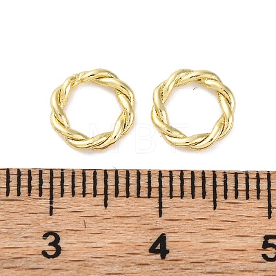 Brass Linking Rings KK-U042-01G-02-1