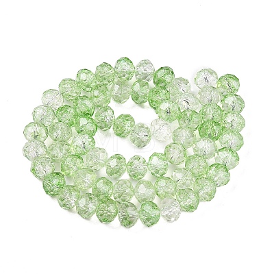 Transparent Glass Beads Strands GLAA-T023-6mm-A02-1