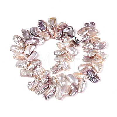 Natural Baroque Keshi Pearl Beads PEAR-S022-04D-1