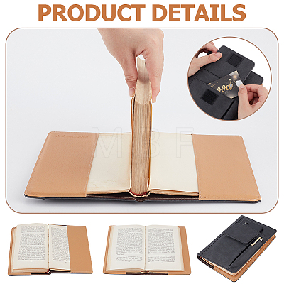 PU Leather Book Cover AJEW-WH20010-24A-1