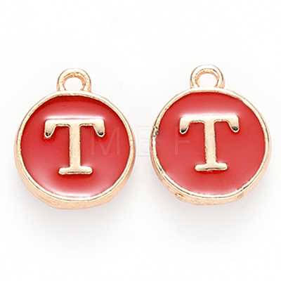 Golden Plated Alloy Charms ENAM-SZ0001-25C-T-1