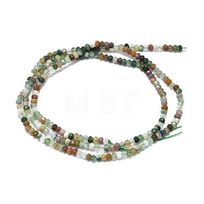 Natural Indian Agate Beads Strands G-G106-A36-01-1