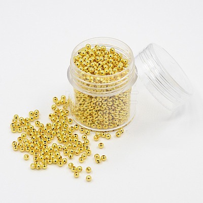 Iron Round Spacer Beads IFIN-X0001-G-B-1