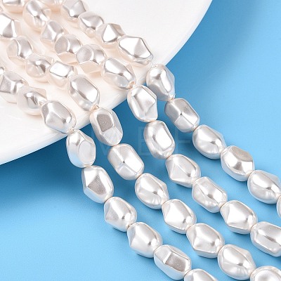 Transparent Spray Painted Glass Beads Strands GLAA-N001-29-1