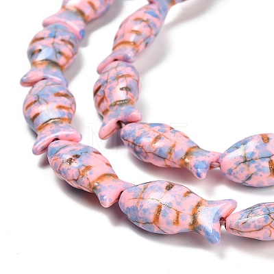 Synthetic Turquoise Beads Strands TURQ-F019-01J-1