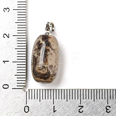 Natural Agate Pendants G-D094-05B-P-1