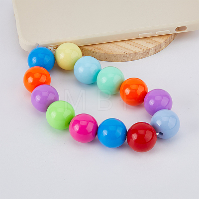 DICOSMETIC 120Pcs 12 Colors Opaque Acrylic Beads MACR-DC0001-07-1