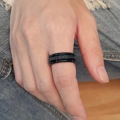 Titanium Steel Finger Rings for Unisex WG511F1-08-1