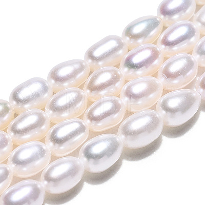 Natural Cultured Freshwater Pearl Beads Strands PEAR-N012-04H-1
