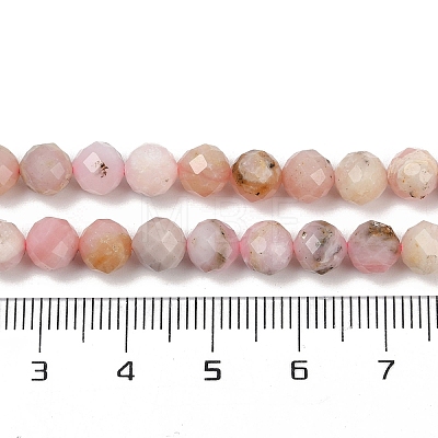 Natural Pink Opal Beads Strands G-M092-D02-04-1