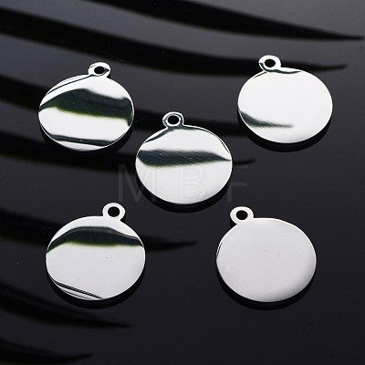 304 Stainless Steel Pendants STAS-I140-01A-S-1