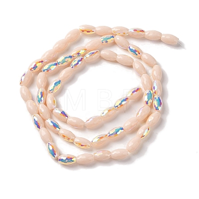 AB Color Plated Electroplate Beads Strands EGLA-H104-03B-1