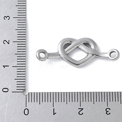 304 Stainless Steel Connector Charms STAS-E548-08P-1