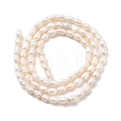 Natural Cultured Freshwater Pearl Beads Strands PEAR-I007-01O-01C-1