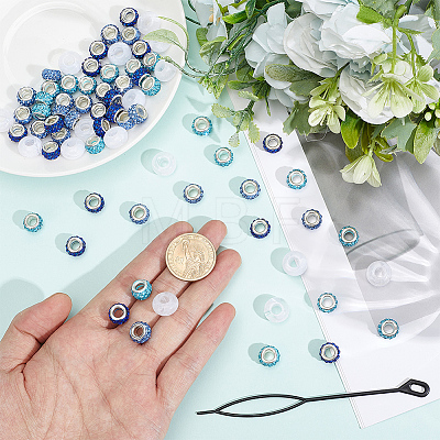 3Pcs Acrylic Hair Pin Bun Maker OHAR-PA0001-03-1