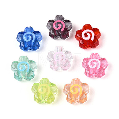 Transparent Acrylic Beads TACR-T030-18M-1