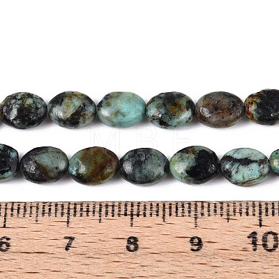 Natural African Turquoise(Jasper) Beads Strands G-T142-28-1