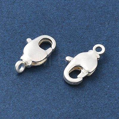 Brass Swivel Lobster Claw Clasps KK-E796-02A-MS-1