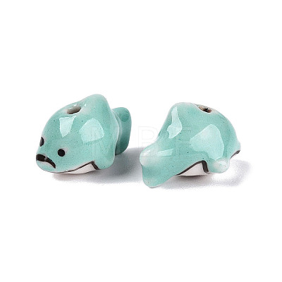 Handmade Porcelain Beads PORC-Q008-08-1