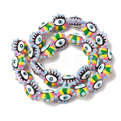 Baking Paint Glass Beads LAMP-D004-04C-1