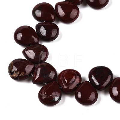 Natural Red Rainbow Jasper Beads Strands G-T138-132-1