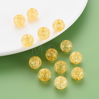 Transparent Crackle Acrylic Beads LS-X-MACR-S373-66A-N13-1