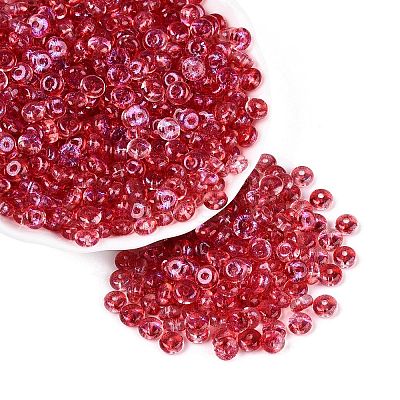 Transparent Colours Glass Seed Beads SEED-Q042-01A-A06-1