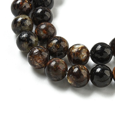 Natural Phlogopite Beads Strands G-P546-A01-02-1