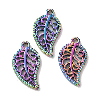 304 Stainless Steel Pendants STAS-Q362-08B-M-1