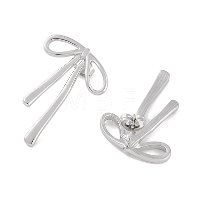 304 Stainless Steel Stud Earrings EJEW-C105-06P-1